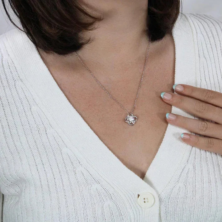 Vesta Knot Necklace - Granddaughter I'll Be Here - TRS002