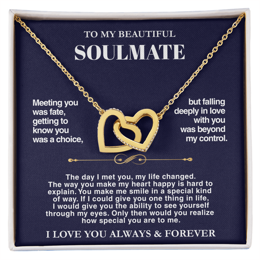 To My Soulmate - Intertwined Hearts Gift Set - SS001