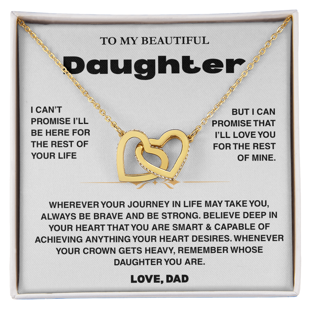 To My Daughter - Love Dad - Beautiful Gift Set - TRS006
