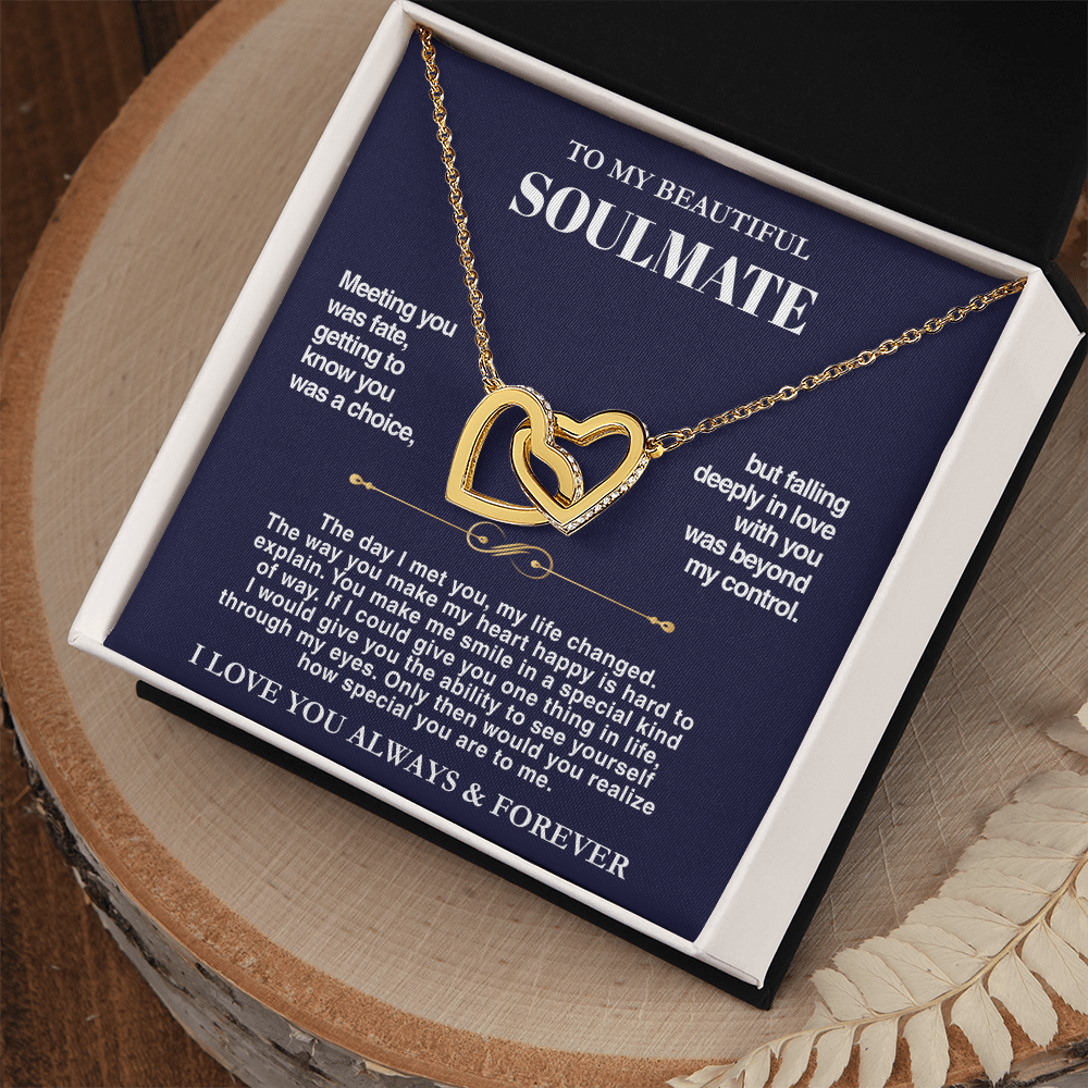 To My Soulmate - Intertwined Hearts Gift Set - SS001