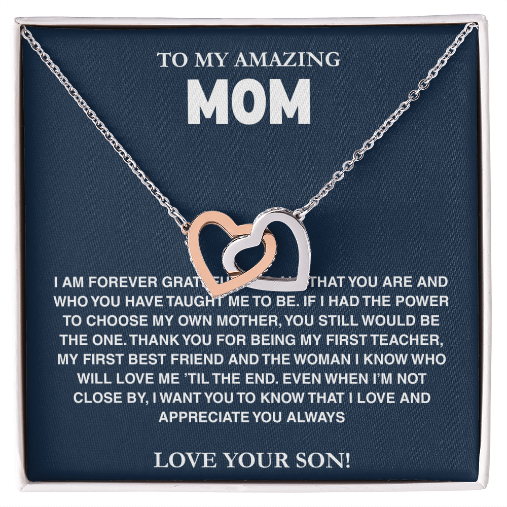 To My Mom - Forever Linked Hearts Gift Set - SS403