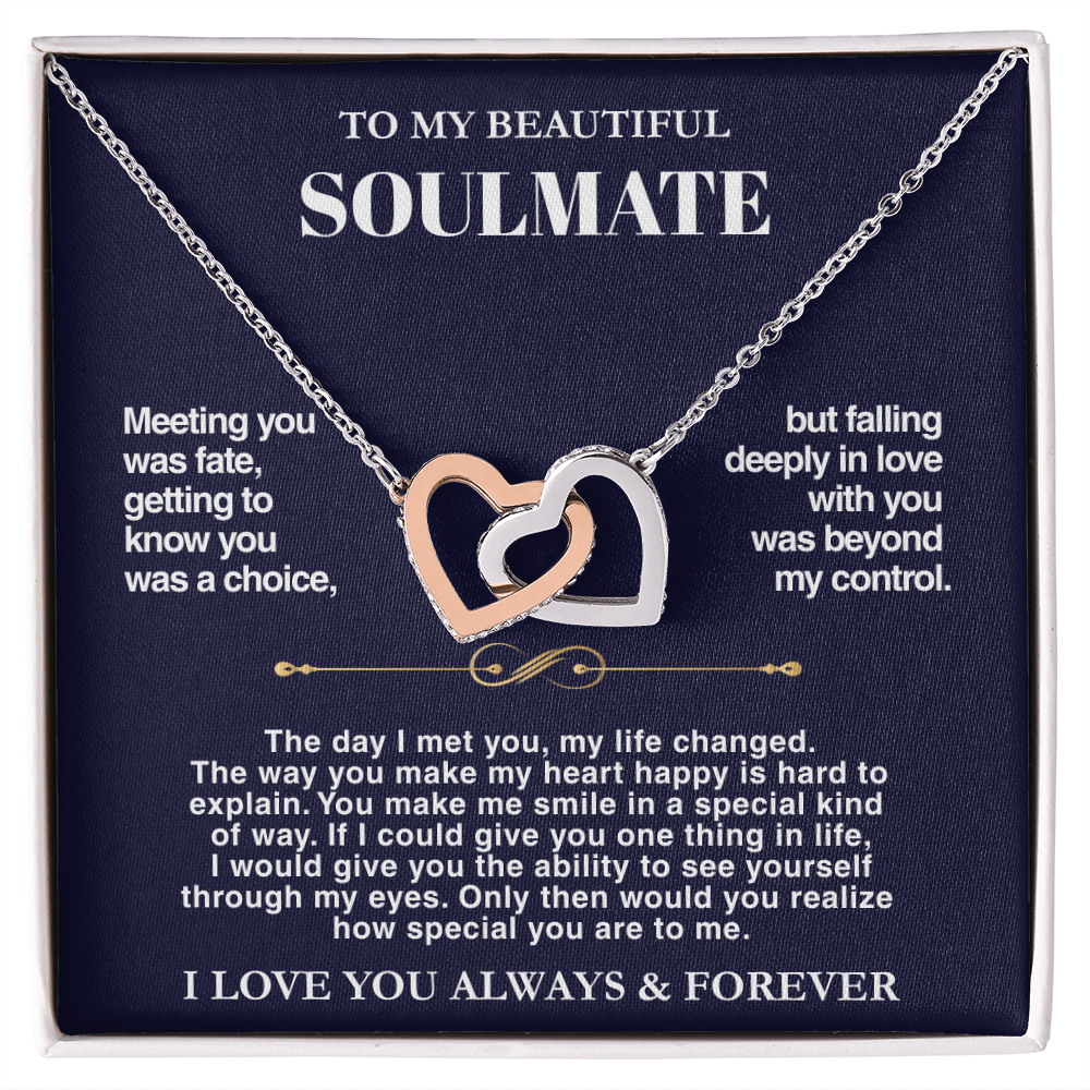 To My Soulmate - Intertwined Hearts Gift Set - SS001