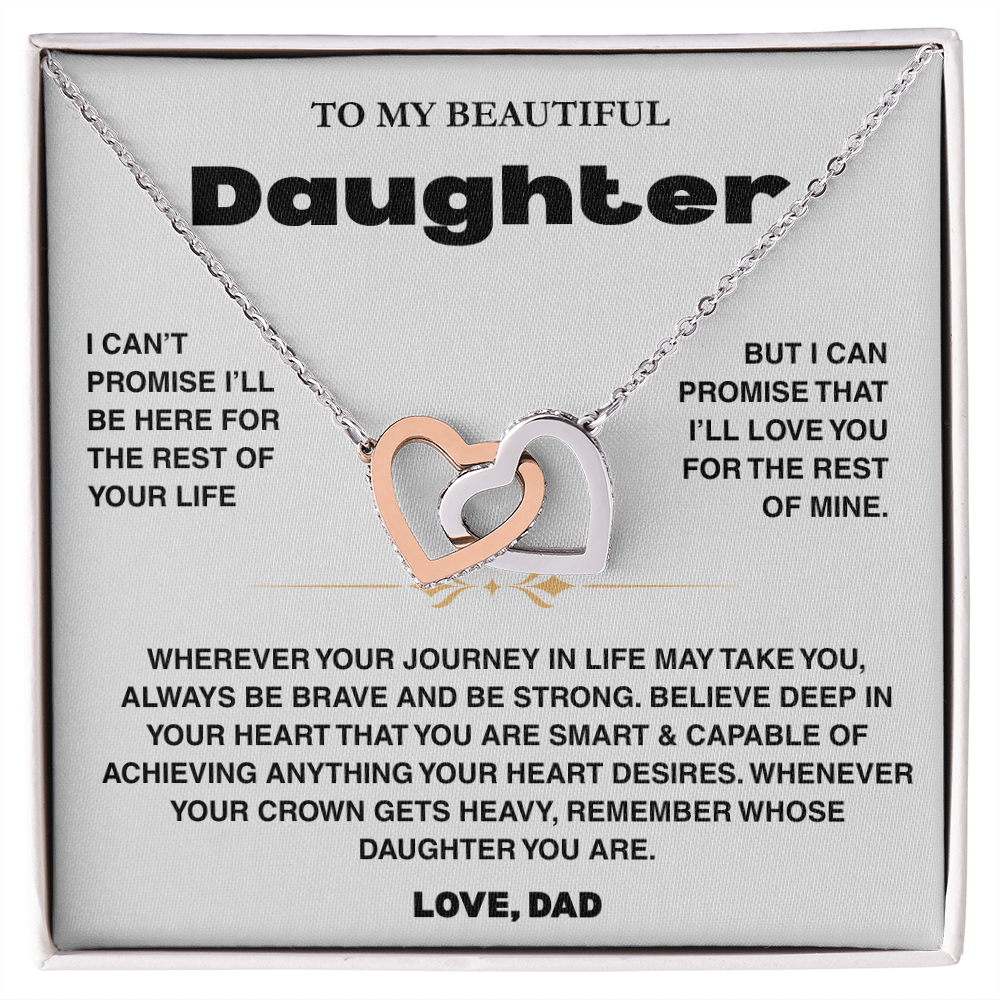 To My Daughter - Love Dad - Beautiful Gift Set - TRS006