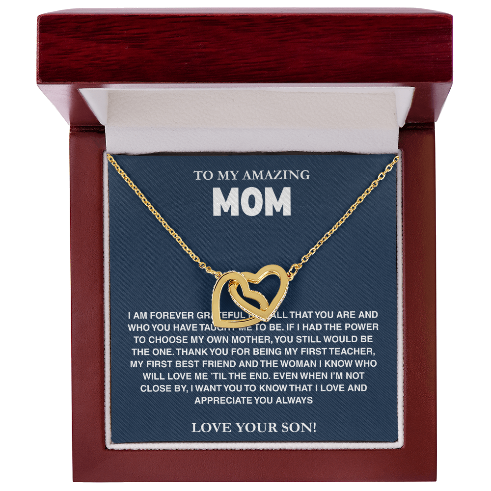 To My Mom - Forever Linked Hearts Gift Set - SS403