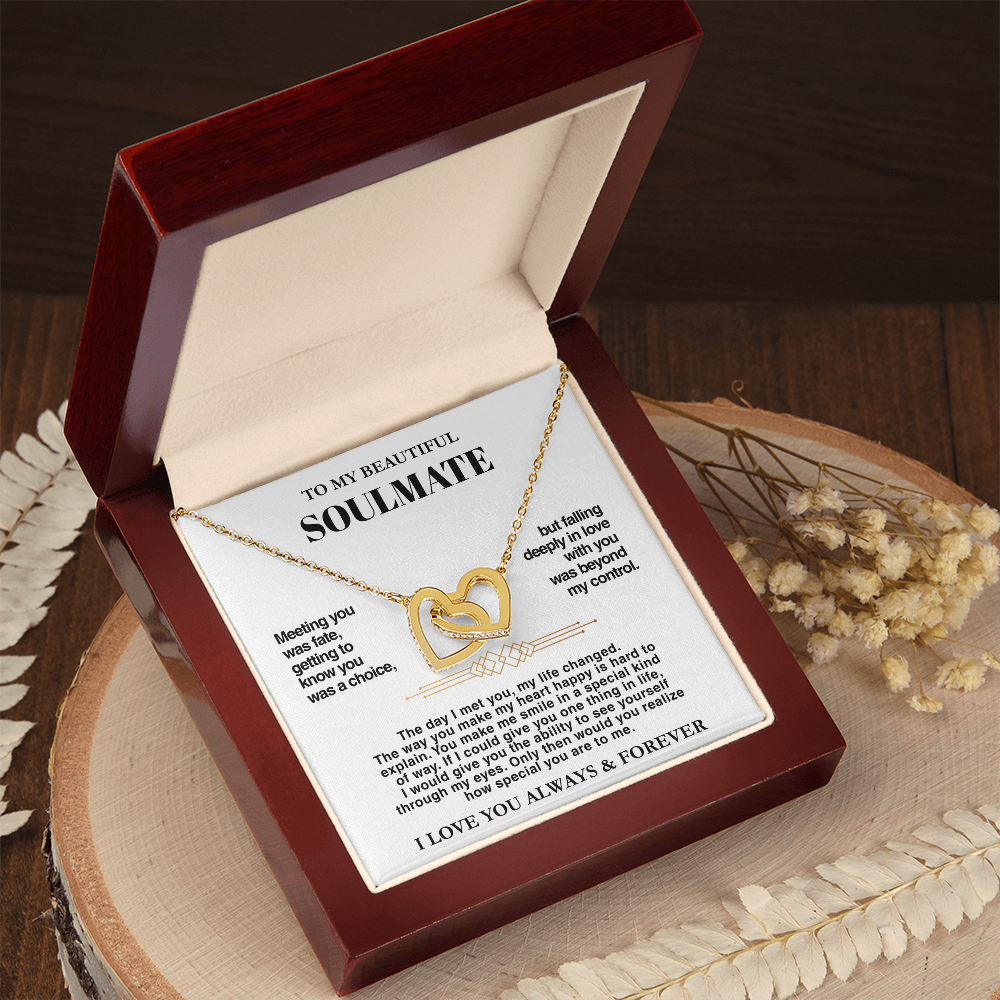 To My Soulmate - Intertwined Hearts Gift Set - SS36