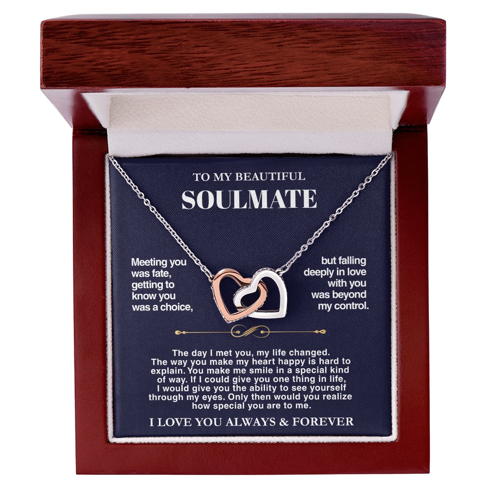 To My Soulmate - Intertwined Hearts Gift Set - SS001