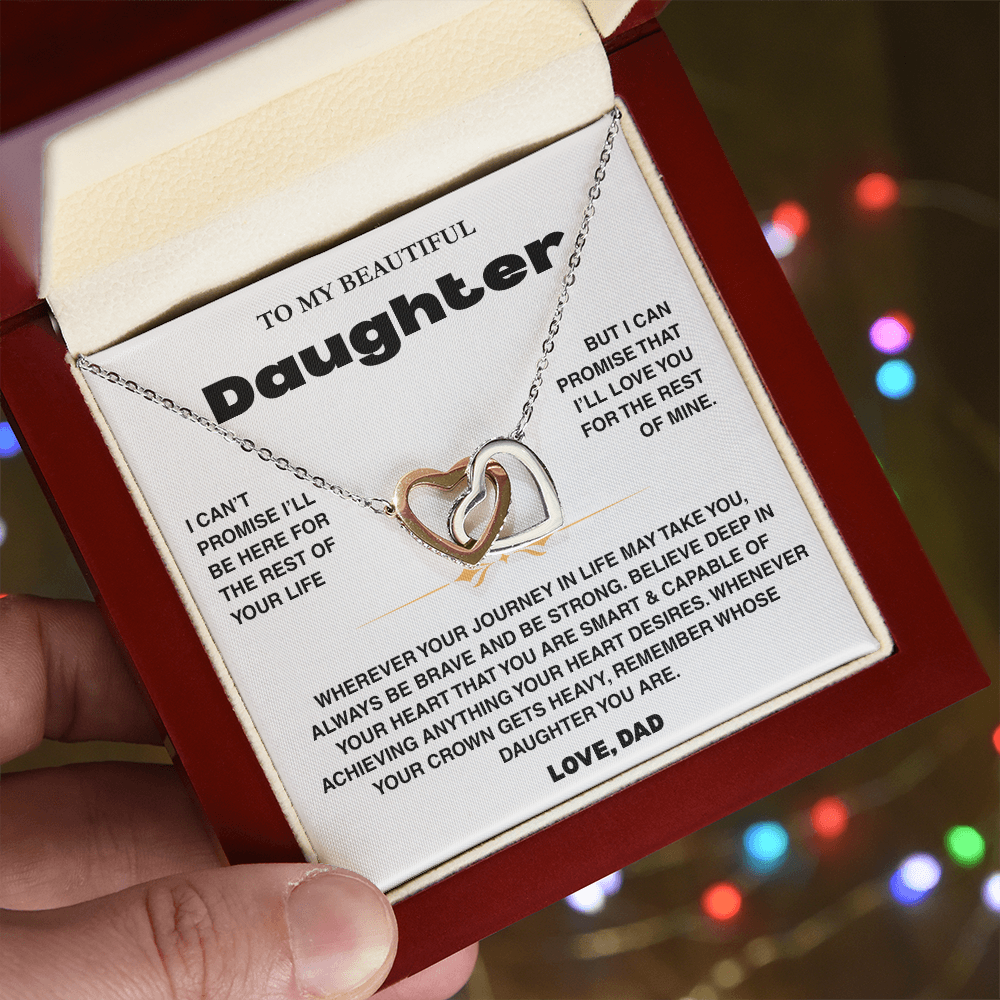 To My Daughter - Love Dad - Beautiful Gift Set - TRS006