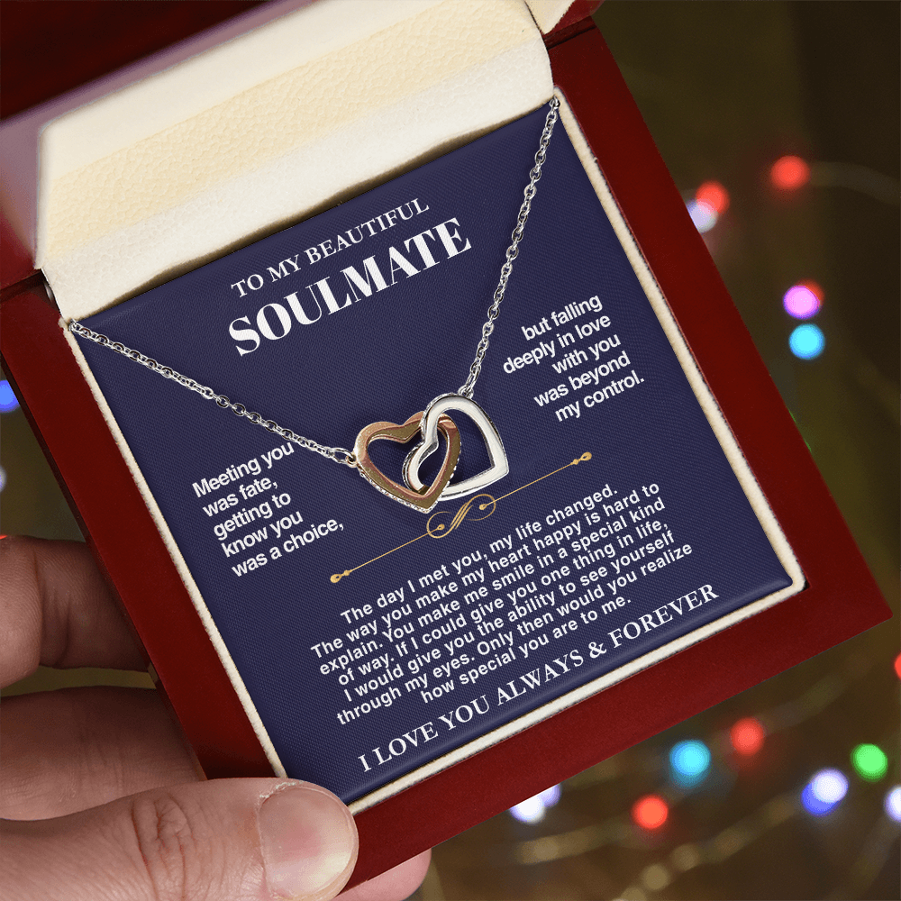 To My Soulmate - Intertwined Hearts Gift Set - SS001