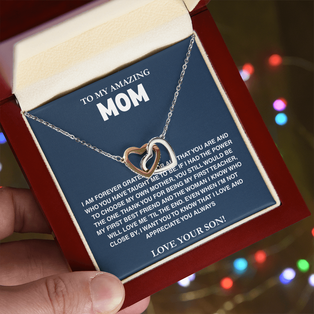 To My Mom - Forever Linked Hearts Gift Set - SS403