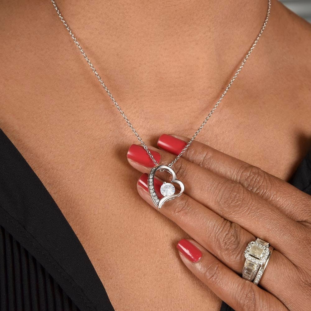 TREASORA - Vesta Knot Necklace - Daughter Heart Of Gold - TRS003
