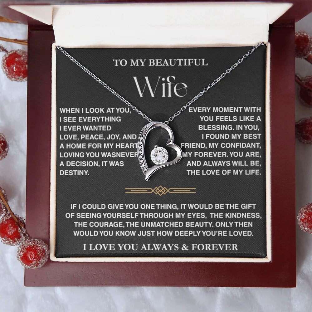 To My Wife - I Love You Always & Forever - Gift Set - TRS001