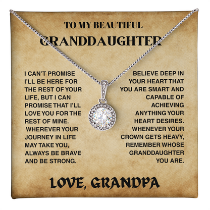 TREASORA - Cushion Star Necklace - Granddaughter