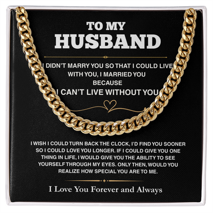 To My Husband I Love You - TRS001