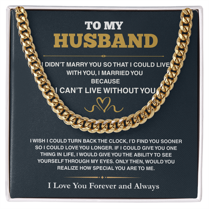 To My Husband I Love You