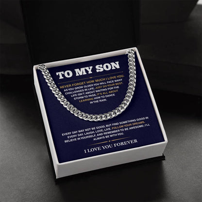 [ALMOST SOLD OUT] Cuban Link Chain - My Son - Follow Your Dreams