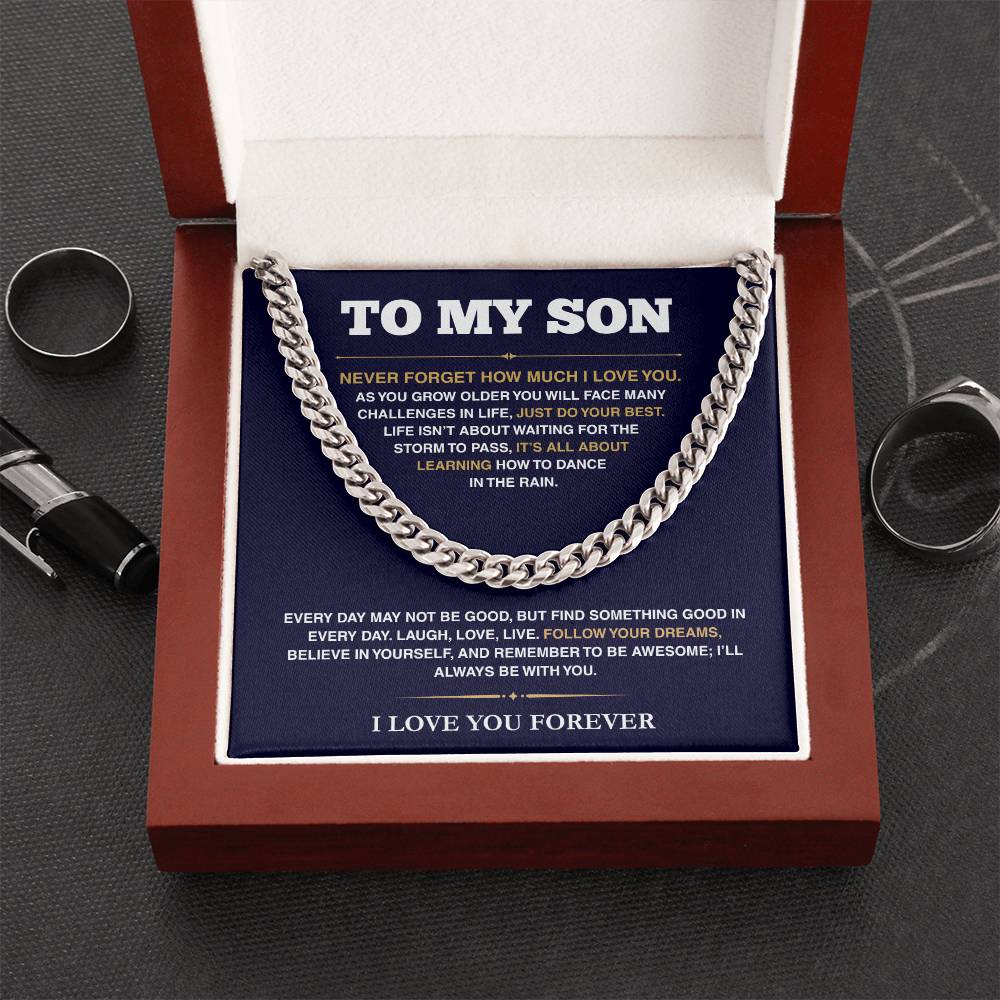 [ALMOST SOLD OUT] Cuban Link Chain - My Son - Follow Your Dreams