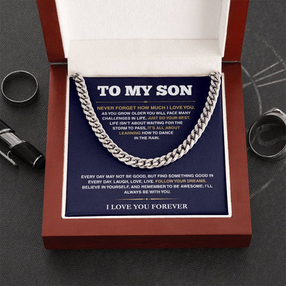 [ALMOST SOLD OUT] Cuban Link Chain - My Son - Follow Your Dreams
