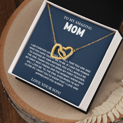 To My Mom - Forever Linked Hearts Gift Set - SS403