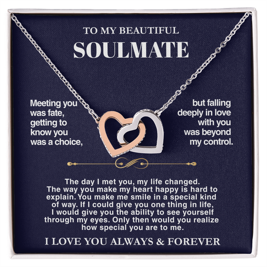 To My Soulmate - Intertwined Hearts Gift Set - SS001