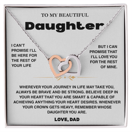 To My Daughter - Love Dad - Beautiful Gift Set - TRS006