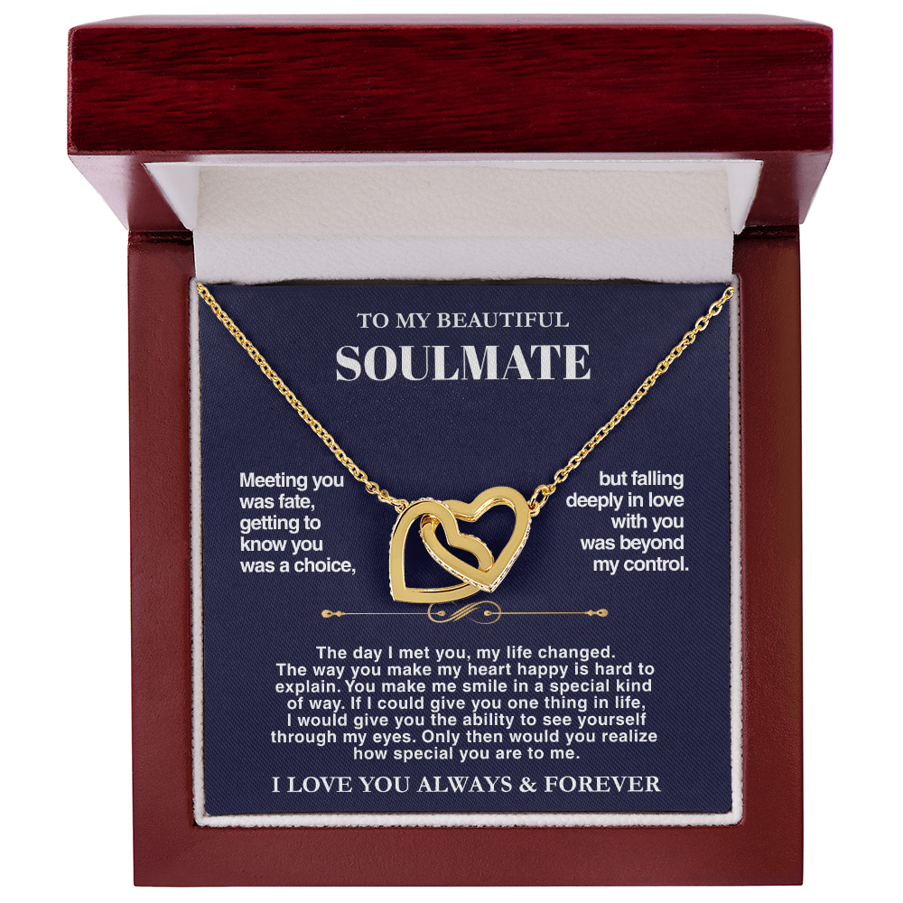 To My Soulmate - Intertwined Hearts Gift Set - SS001
