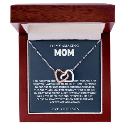 To My Mom - Forever Linked Hearts Gift Set - SS403