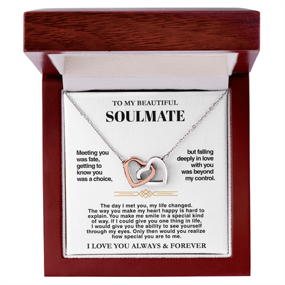 To My Soulmate - Intertwined Hearts Gift Set - SS36