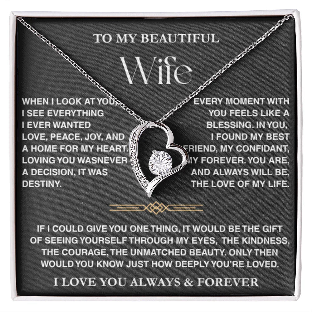 To My Wife - I Love You Always & Forever - Gift Set - TRS001