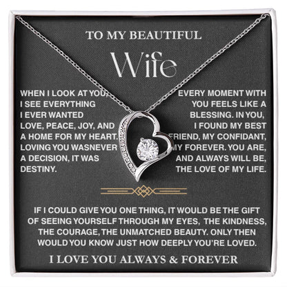 To My Wife - I Love You Always & Forever - Gift Set - TRS001