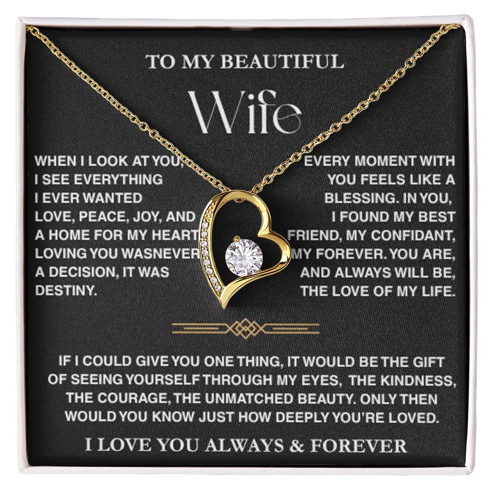 To My Wife - I Love You Always & Forever - Gift Set - TRS001