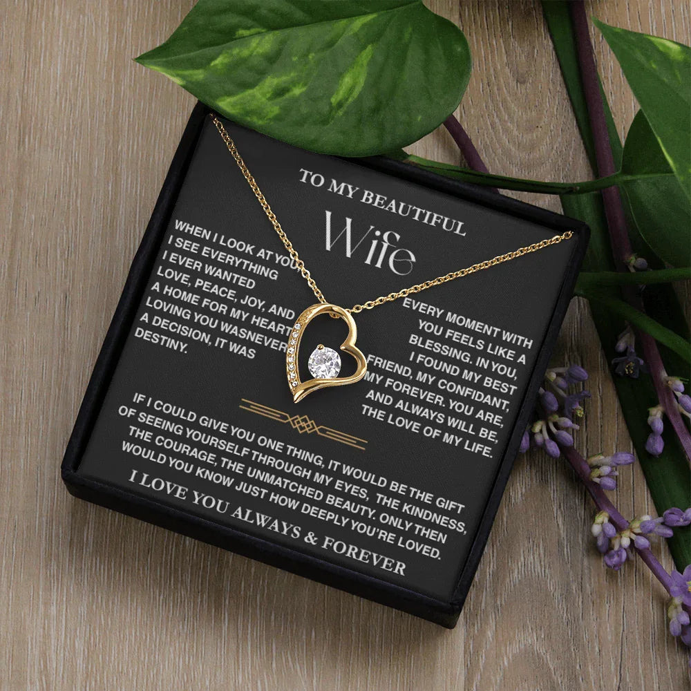 To My Wife - I Love You Always & Forever - Gift Set - TRS001