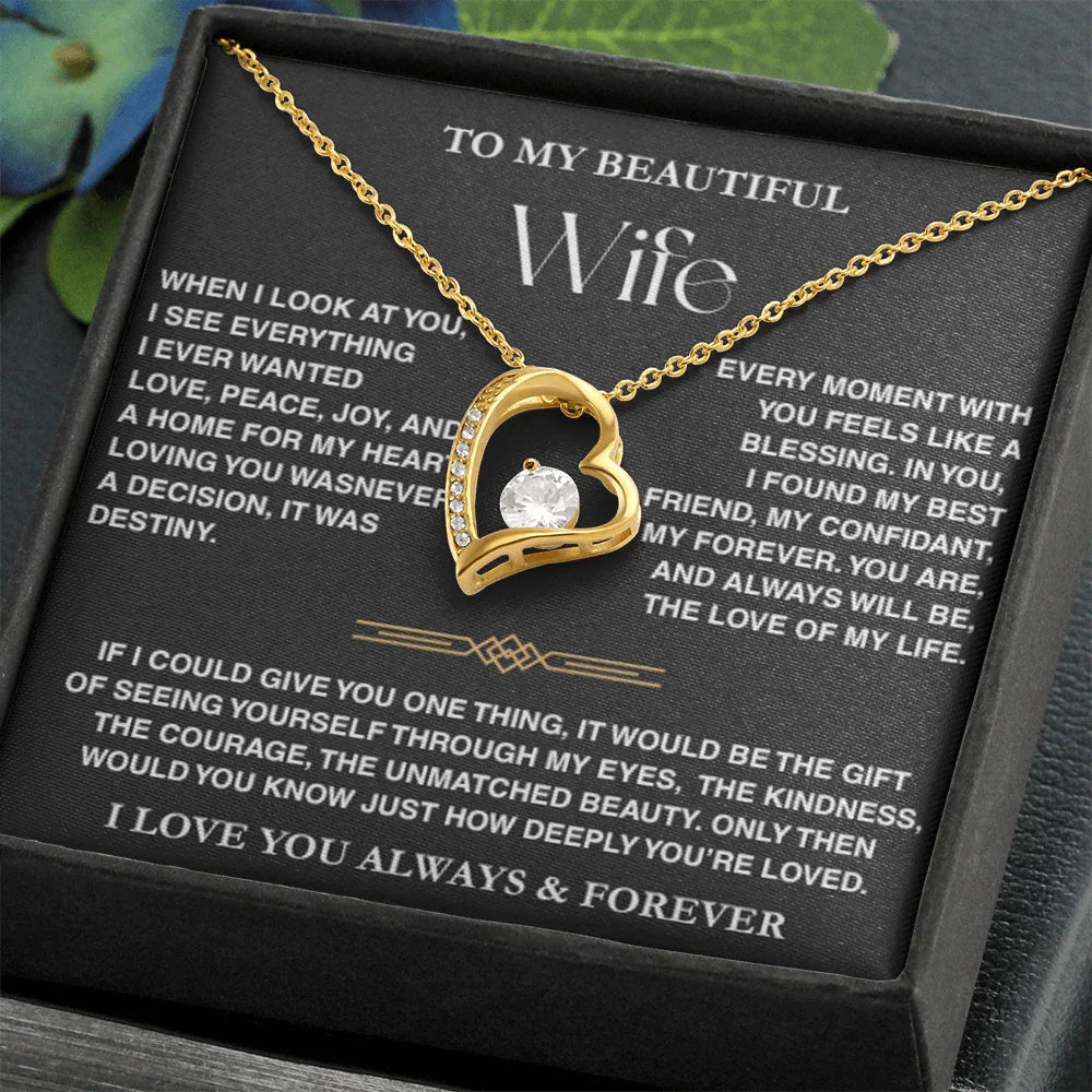 To My Wife - I Love You Always & Forever - Gift Set - TRS001